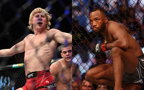 Paddy Pimblett (left), Leon Edwards (right)