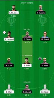 SHA vs AJM Dream11 Prediction - Emirates D20