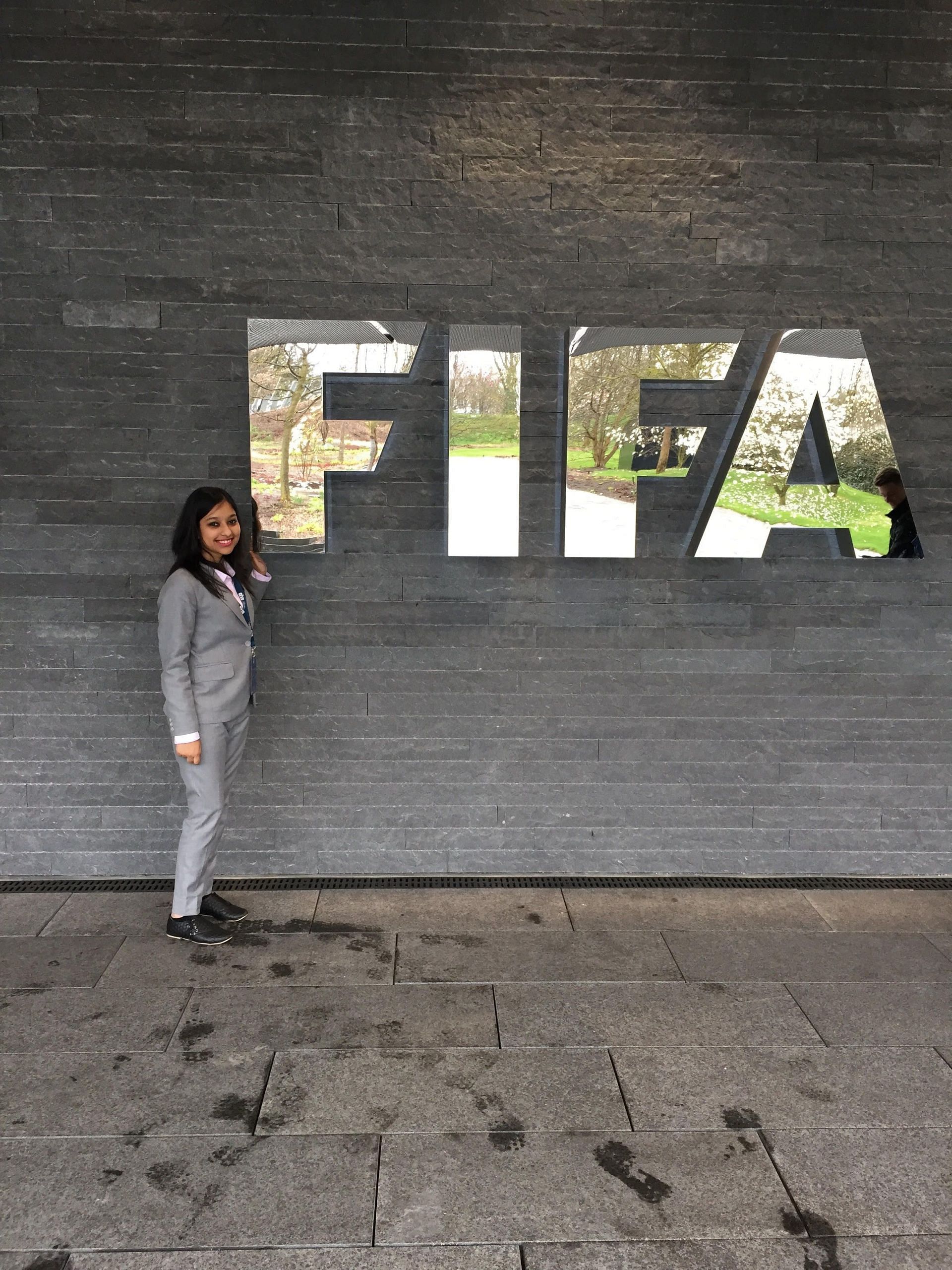 The alumni network at FIFA Masters proved very helpful for Ms Chatterjee (Image courtesy Namrata Chatterjee)