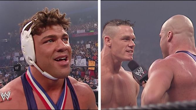 On This Day In WWE History - Kurt Angle is attacked by debuting legend