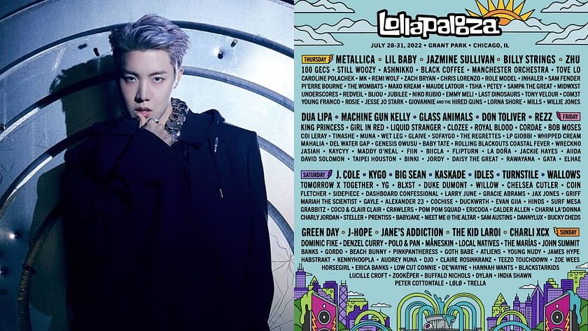 J-Hope of BTS to headline music festival Lollapalooza