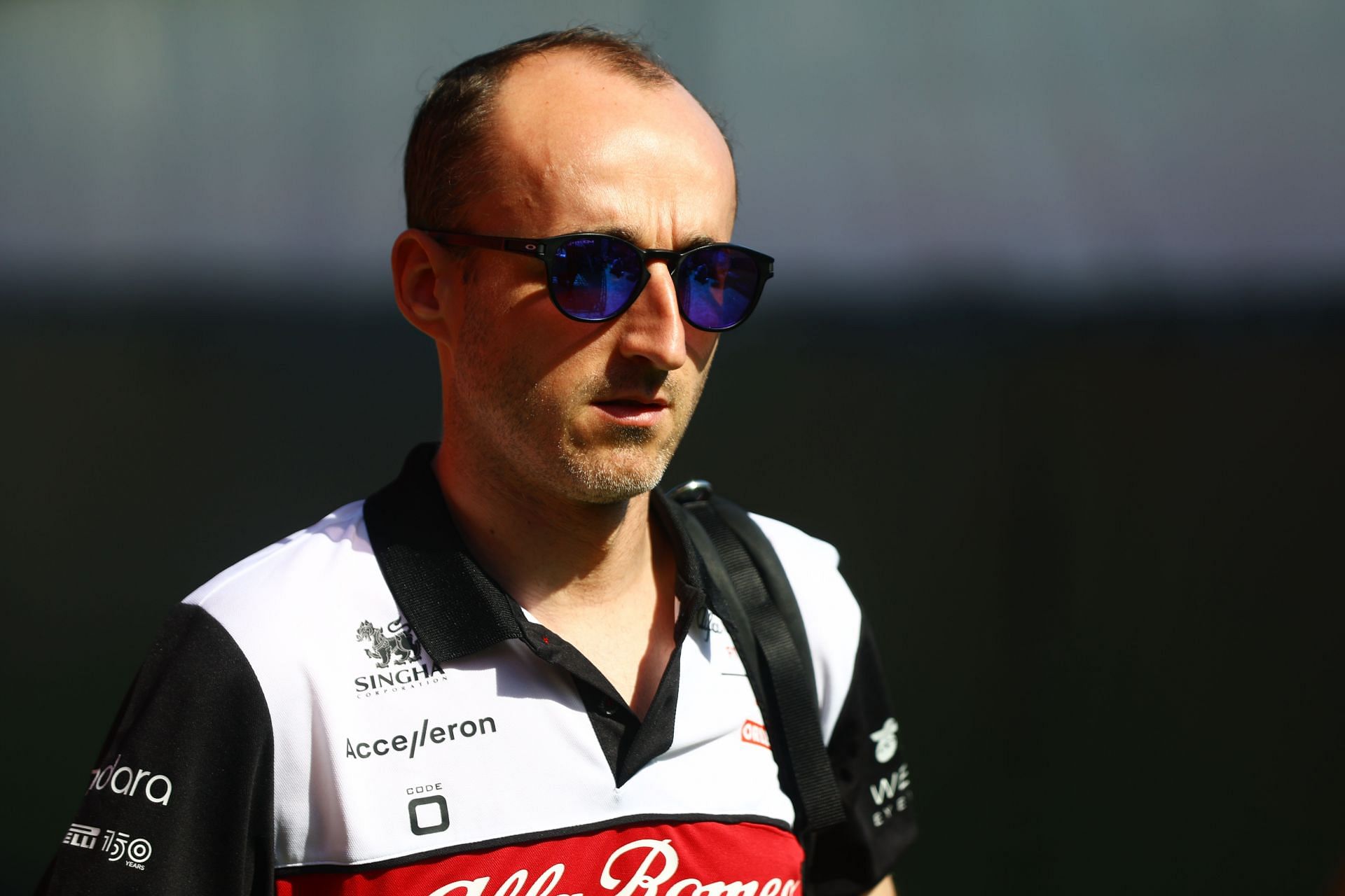 Robert Kubica at the Final Practice session at the 2022 Spanish Grand Prix