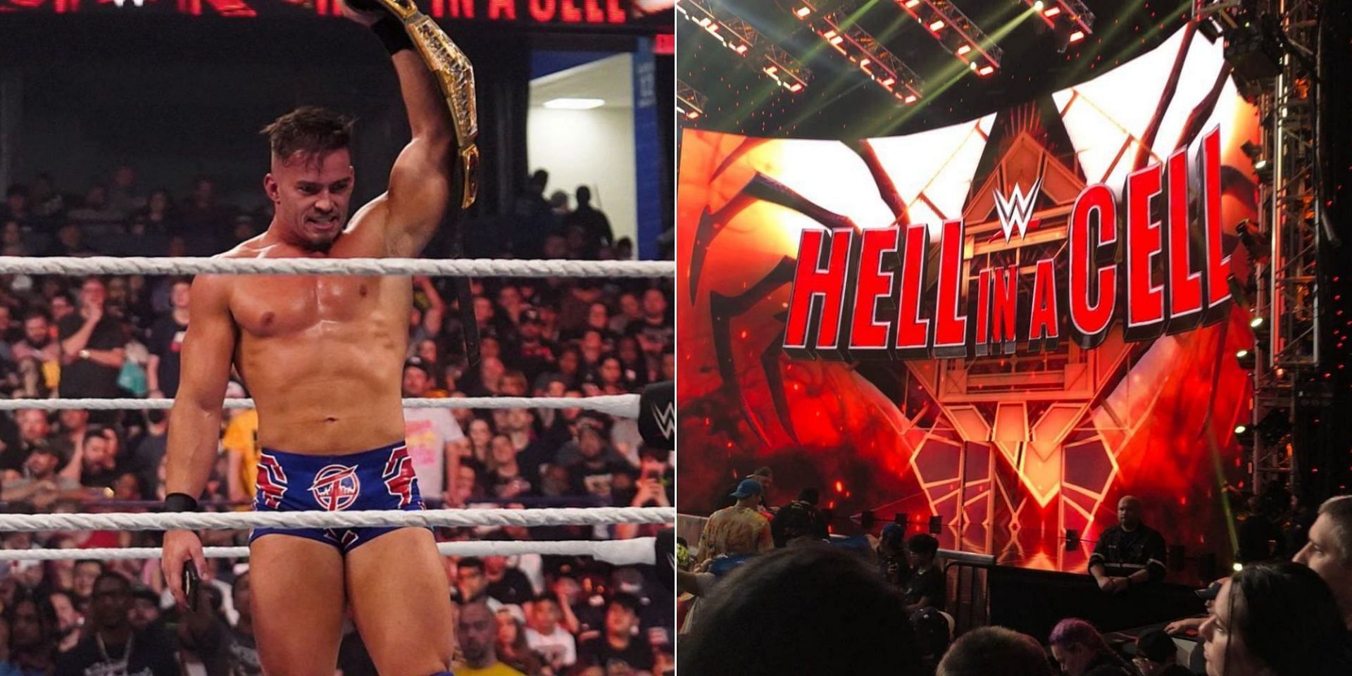 Theory retained the gold at WWE Hell in a Cell
