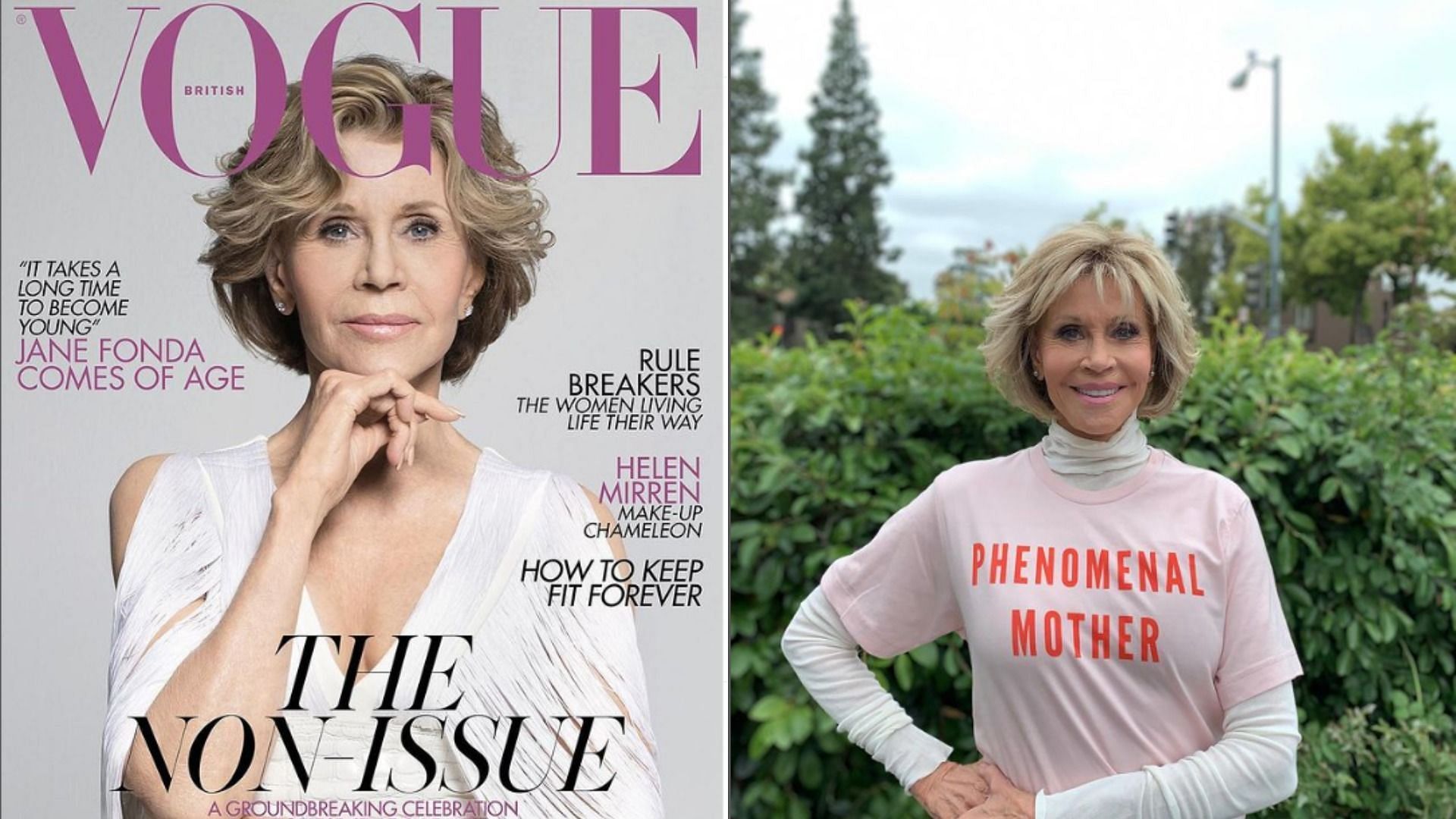 Jane Fonda keeps her exercise routine simple, which has helped her stay fit. (Image via IG @janefonda)