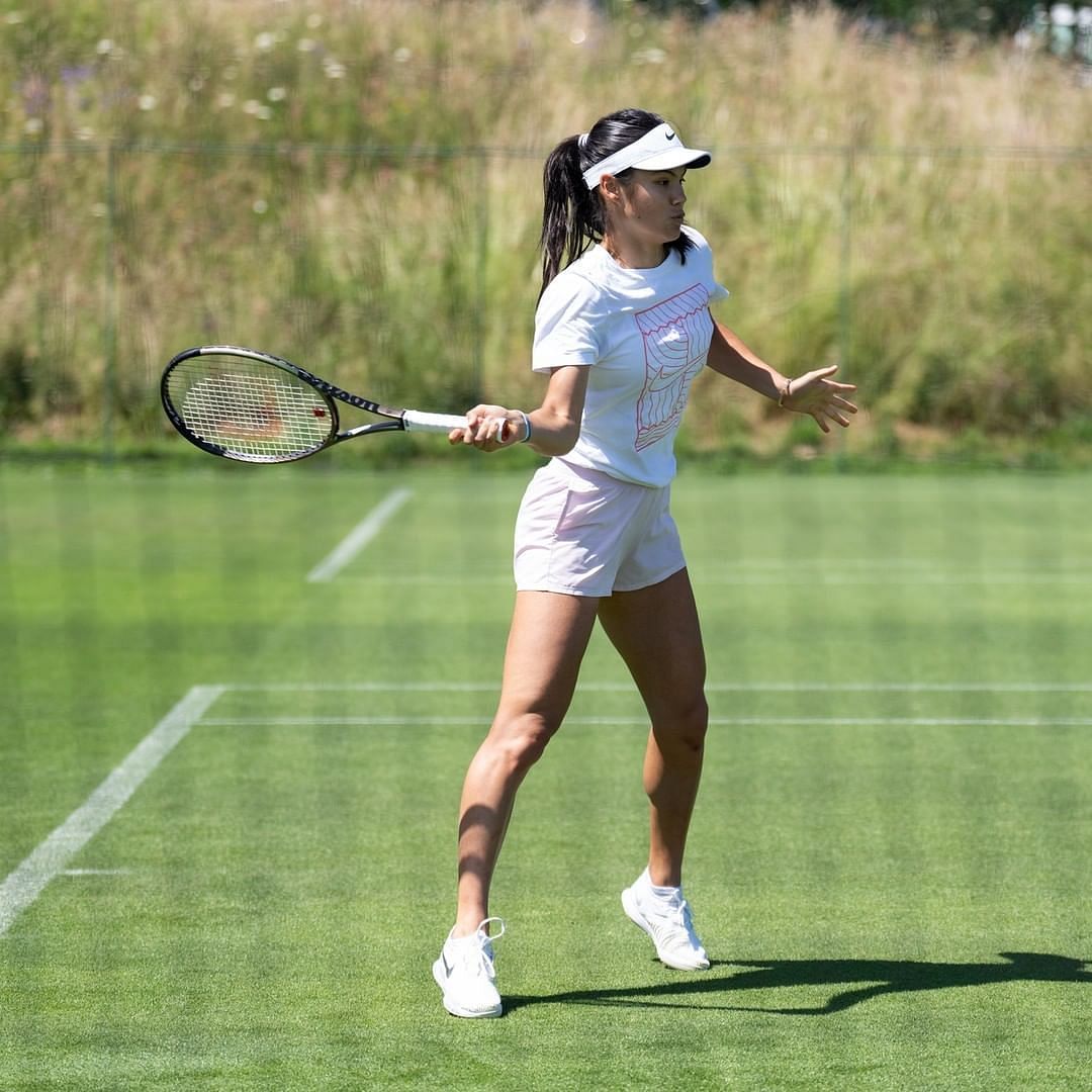 Raducanu is aiming to be fully fit in time for Wimbledon this year