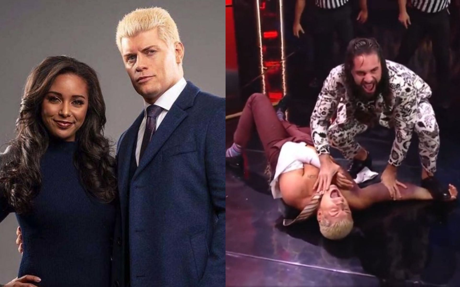 Seth Rollins attacked Cody Rhodes on RAW