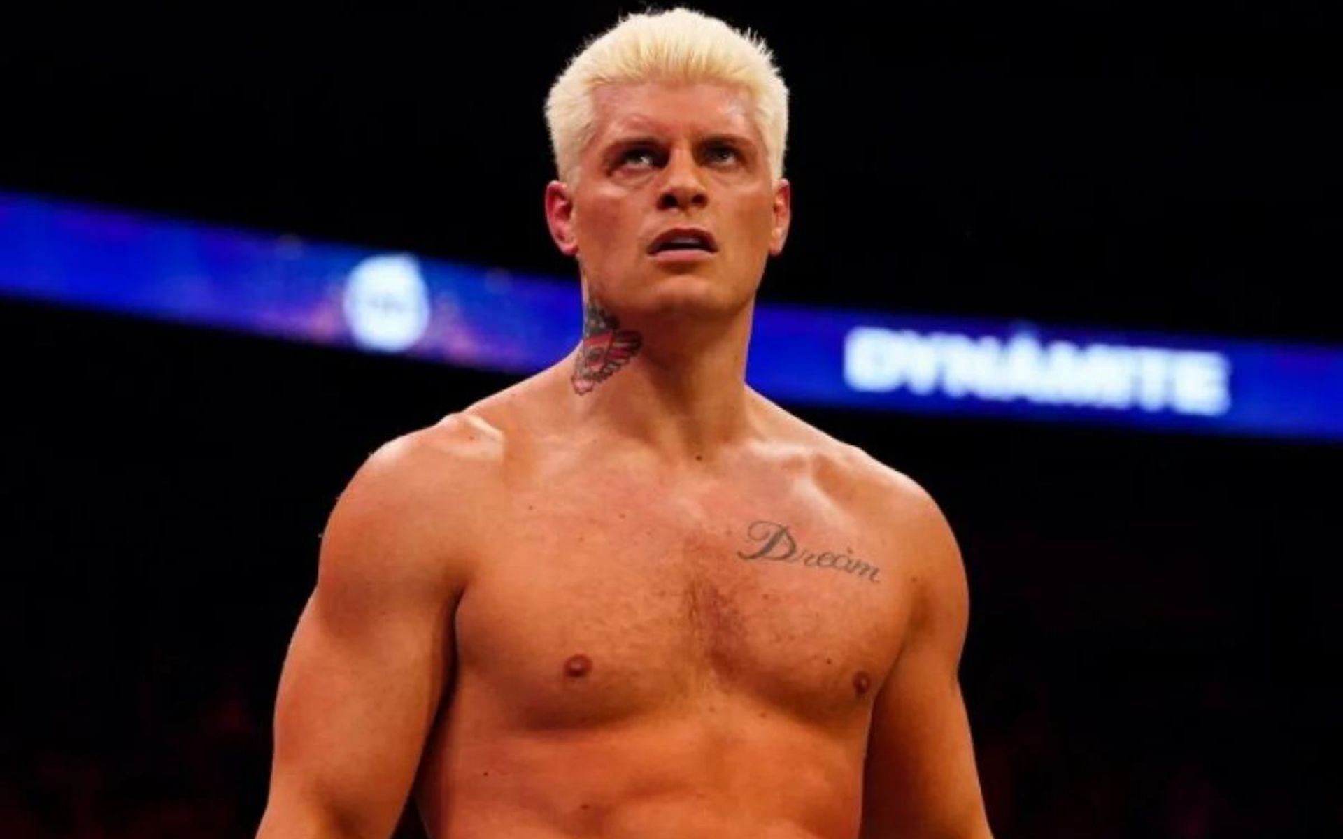 Cody Rhodes was injured prior to his bout in HIAC