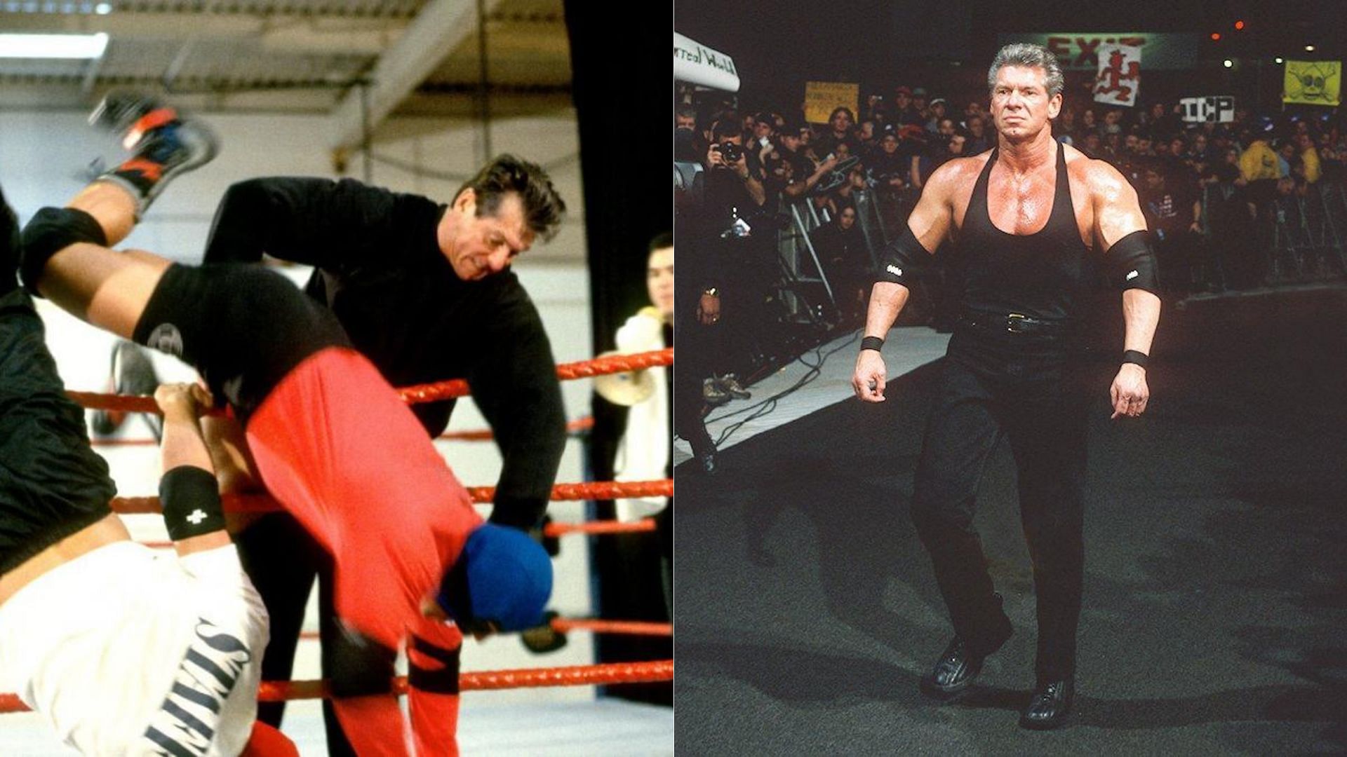 Vince McMahon made his wrestling debut at the age of 52.