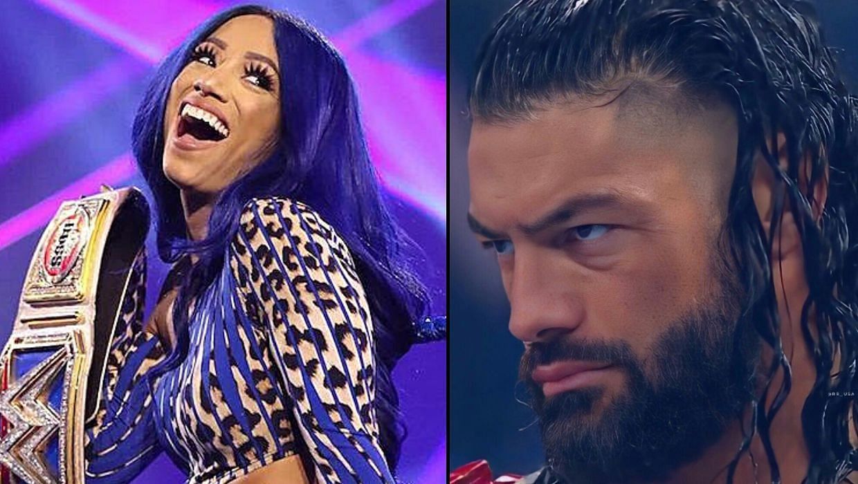 Sasha Banks/ The Tribal Chief Roman Reigns