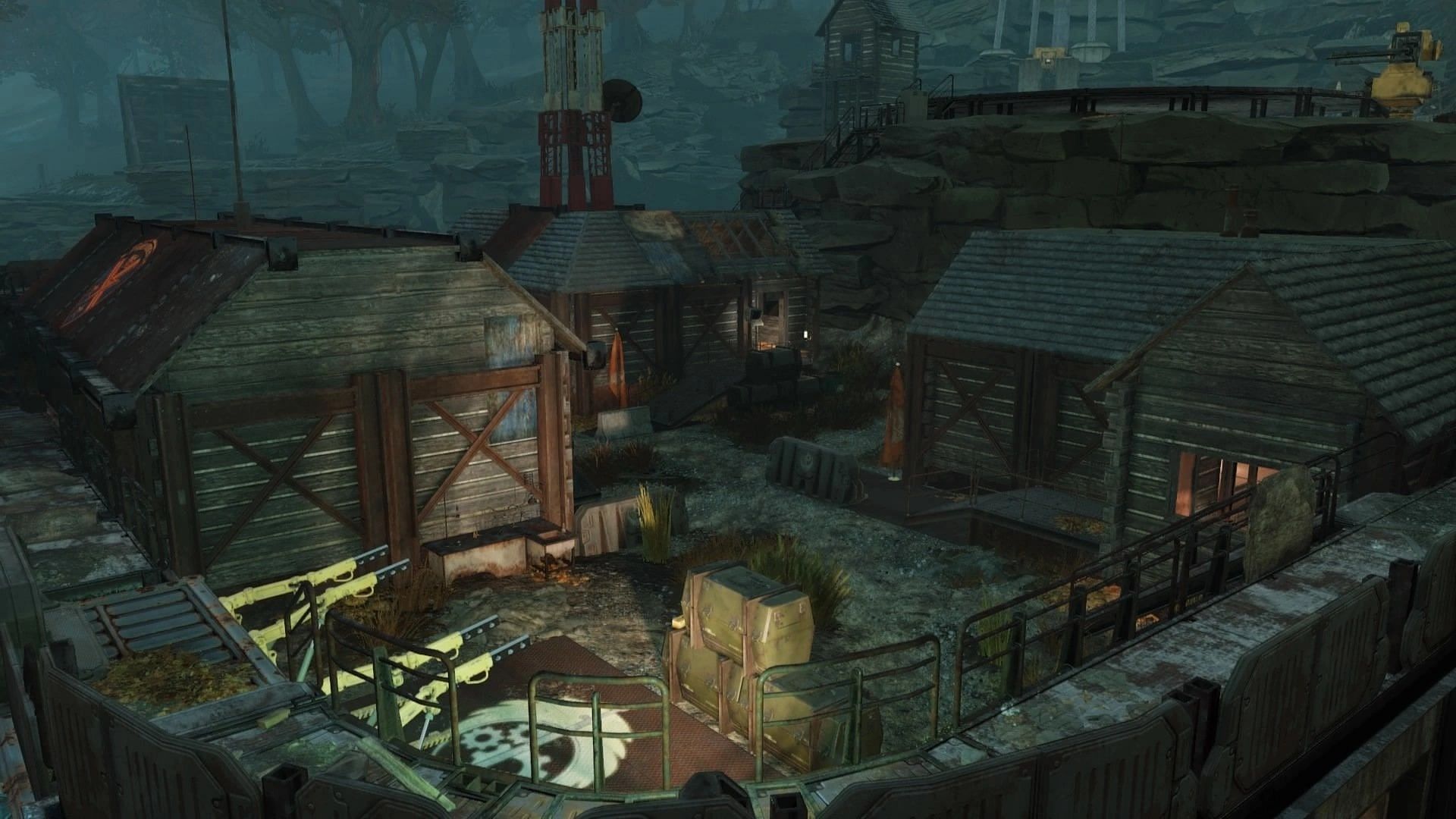 Camp Venture as it appears in Fallout 76 (Image via Bethesda)