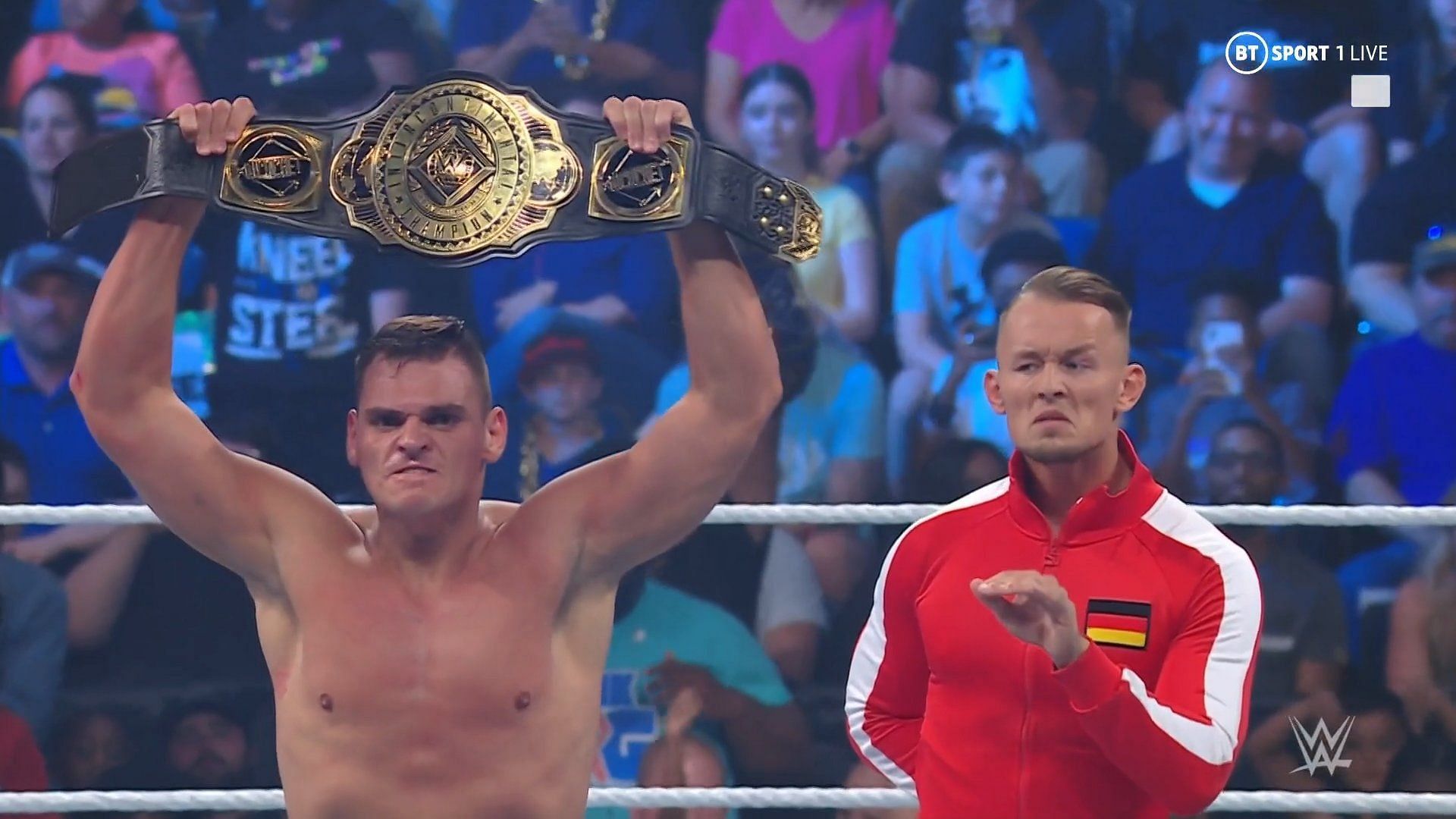 Gunther has been crowned the new Intercontinental Champion on SmackDown