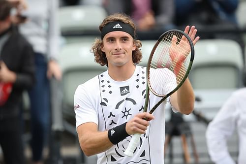 Stefanos Tsitsipas at the 2022 Boss Open.