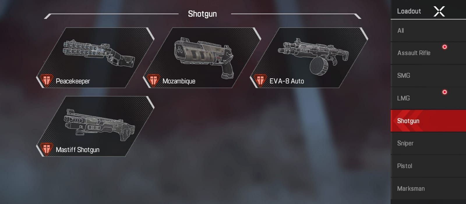 Types of shotguns (Image via EA)