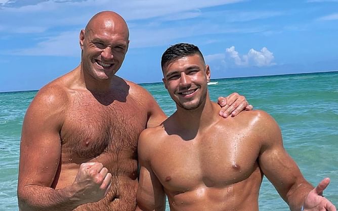 "No f***ing way" - Aljamain Sterling finds it hard to believe that Tommy Fury and Tyson Fury are brothers