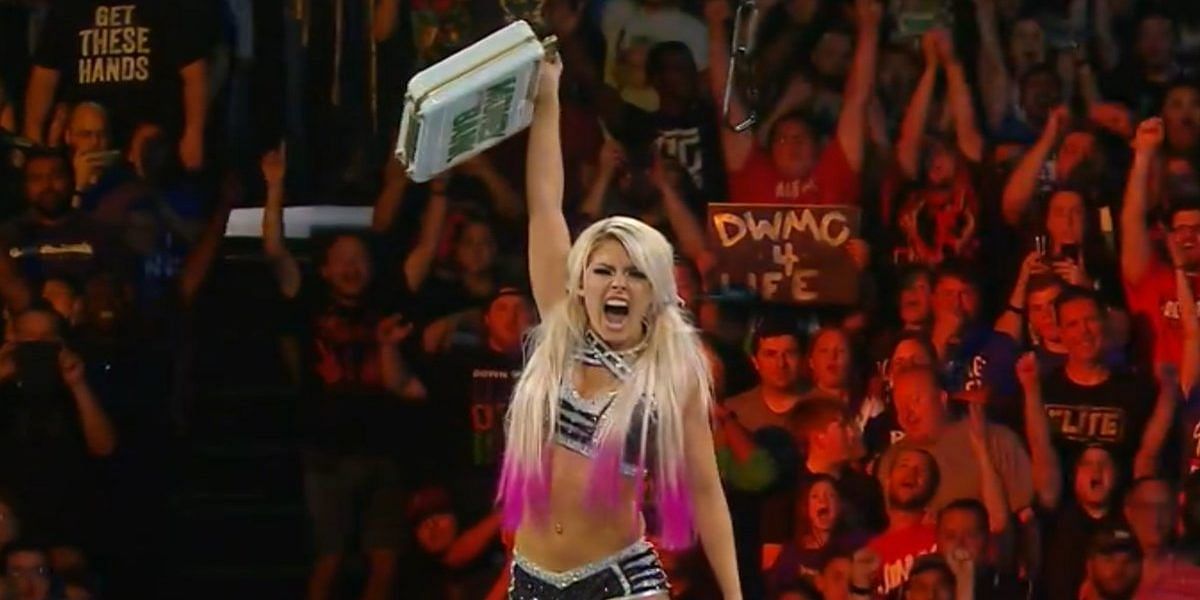 Alexa Bliss was the second-ever Women&#039;s Money In The Bank winner