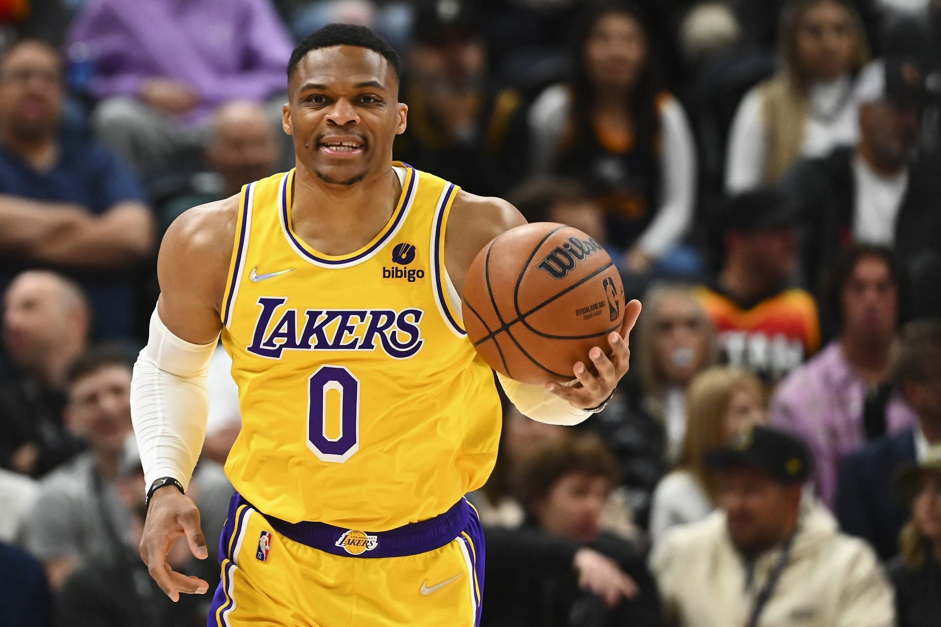 The LA Lakers could still waive Russell Westbrook before next season. [Photo: Lake Show Life]