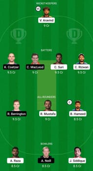 UAE vs SCO Dream11 Prediction - ICC Cricket World Cup League 2