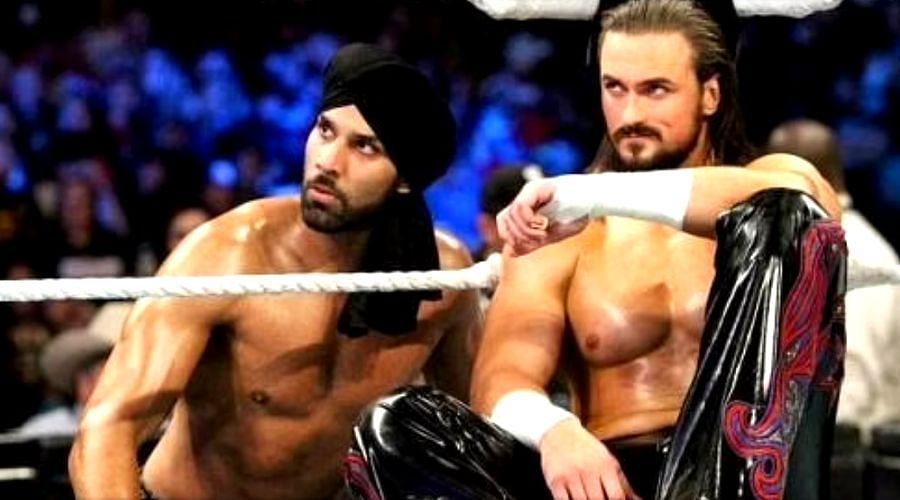 WWE&#039;s Drew McIntyre and Jinder Mahal were members of 3MB before both stars were released in 2014