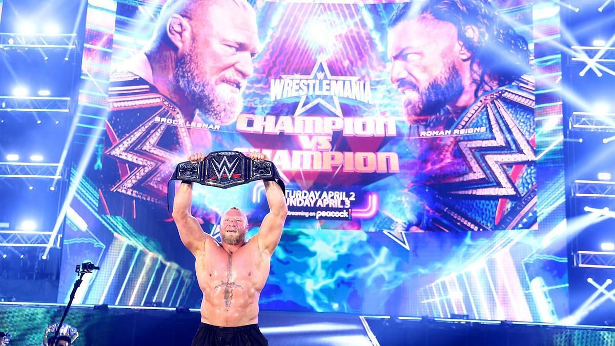 The beginning of the end for the WWE Championship.