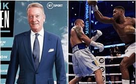 "You can't put muscles on chins" - Frank Warren doubts Anthony Joshua's bulk up can help him beat Oleksandr Usyk