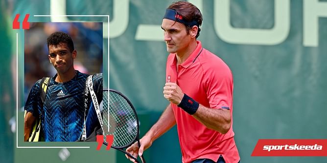 "He is a legend, it was a really positive win for me and my confidence" - Felix Auger-Aliassime on beating Roger Federer last year