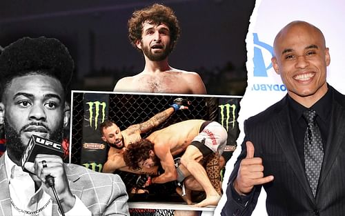 Aljamain Sterling (Left), Zabit Magomedsharipov (Middle), and Ali Abdelaziz (Right) (Images courtesy of Getty)