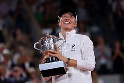 Iga Swiatek lifts second French Open trophy, ties Venus Williams' 35-match win streak
