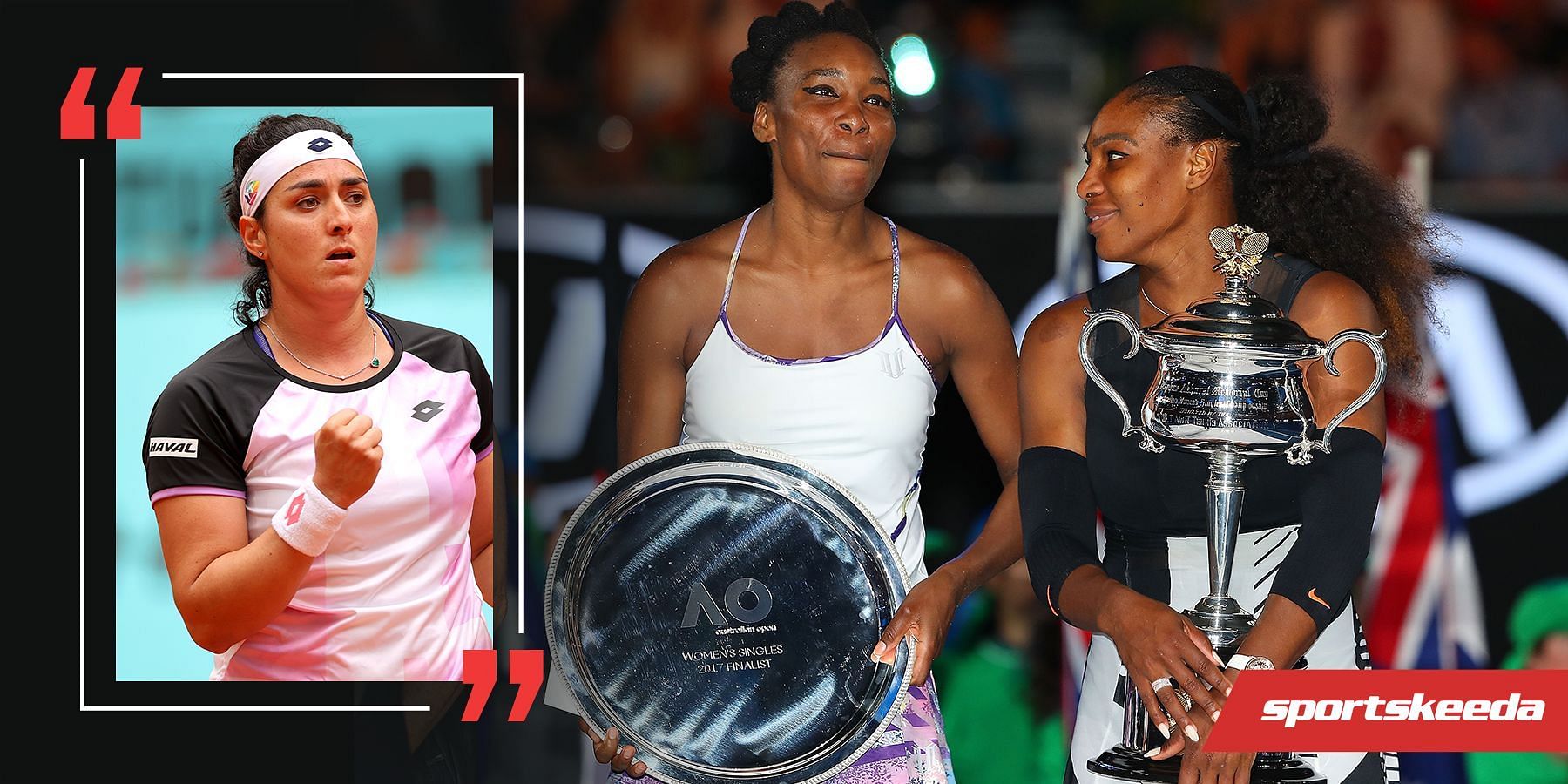 Ons Jabeur has said that Venus Williams might have had a role to play in Serena Williams teaming up with her for the Rothesay International in Eastbourne