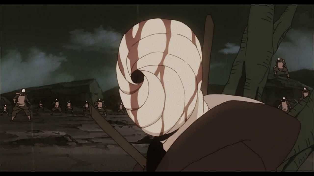Obito Uchiha as shown in the anime (Image via Pierrot)