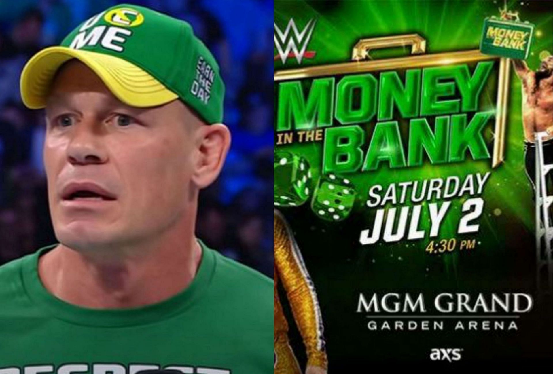 WWE could add John Cena to the Men&#039;s Money in the Bank Ladder match.