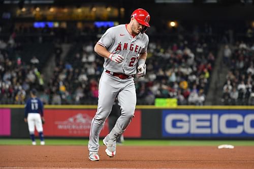 Mike Trout of the Los Angeles Angels