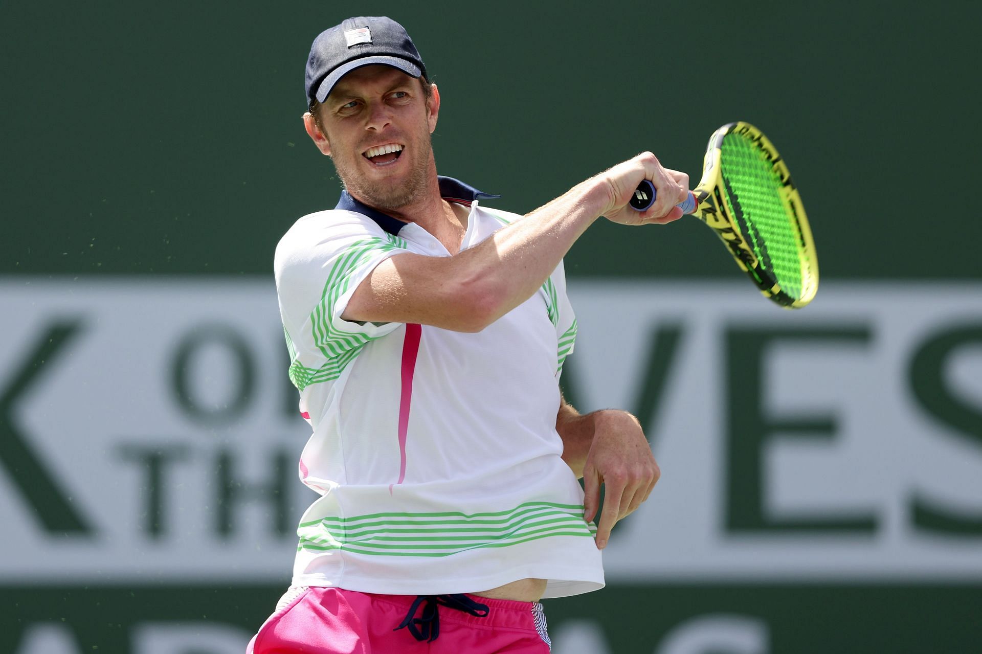 Sam Querrey at the 2022 Indian Wells Open.