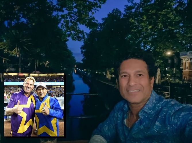 Sachin Tendulkar remembers Shane Warne while dining at London restaurant