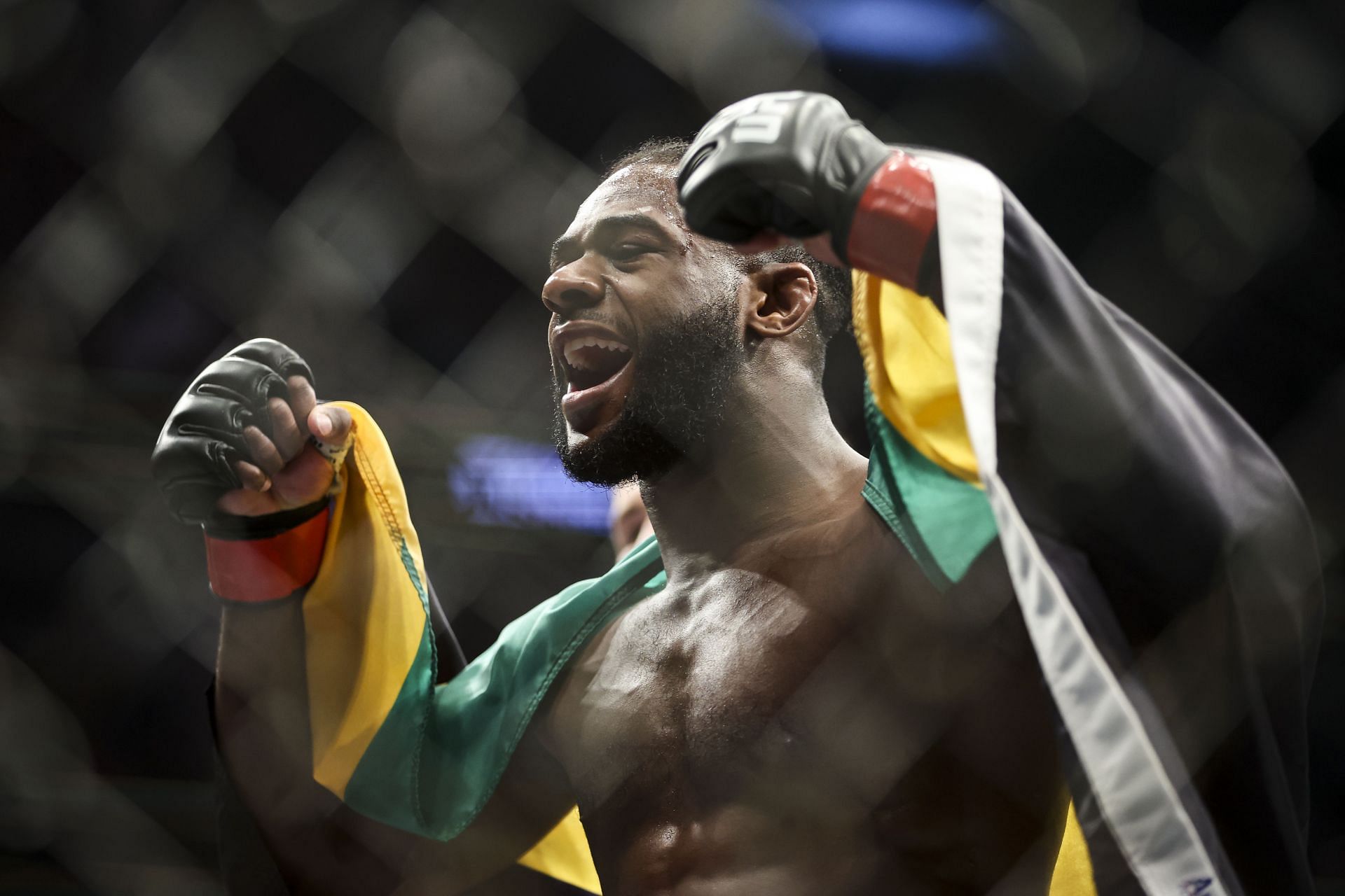 UFC 273: Volkanovski v The Korean Zombie Zombie: UFC bantamweight champion Aljamain Sterling (Image courtesy of Getty)