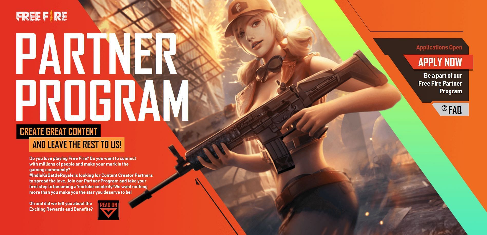 Tap on Apply Now to open the Google form (Image via Garena)