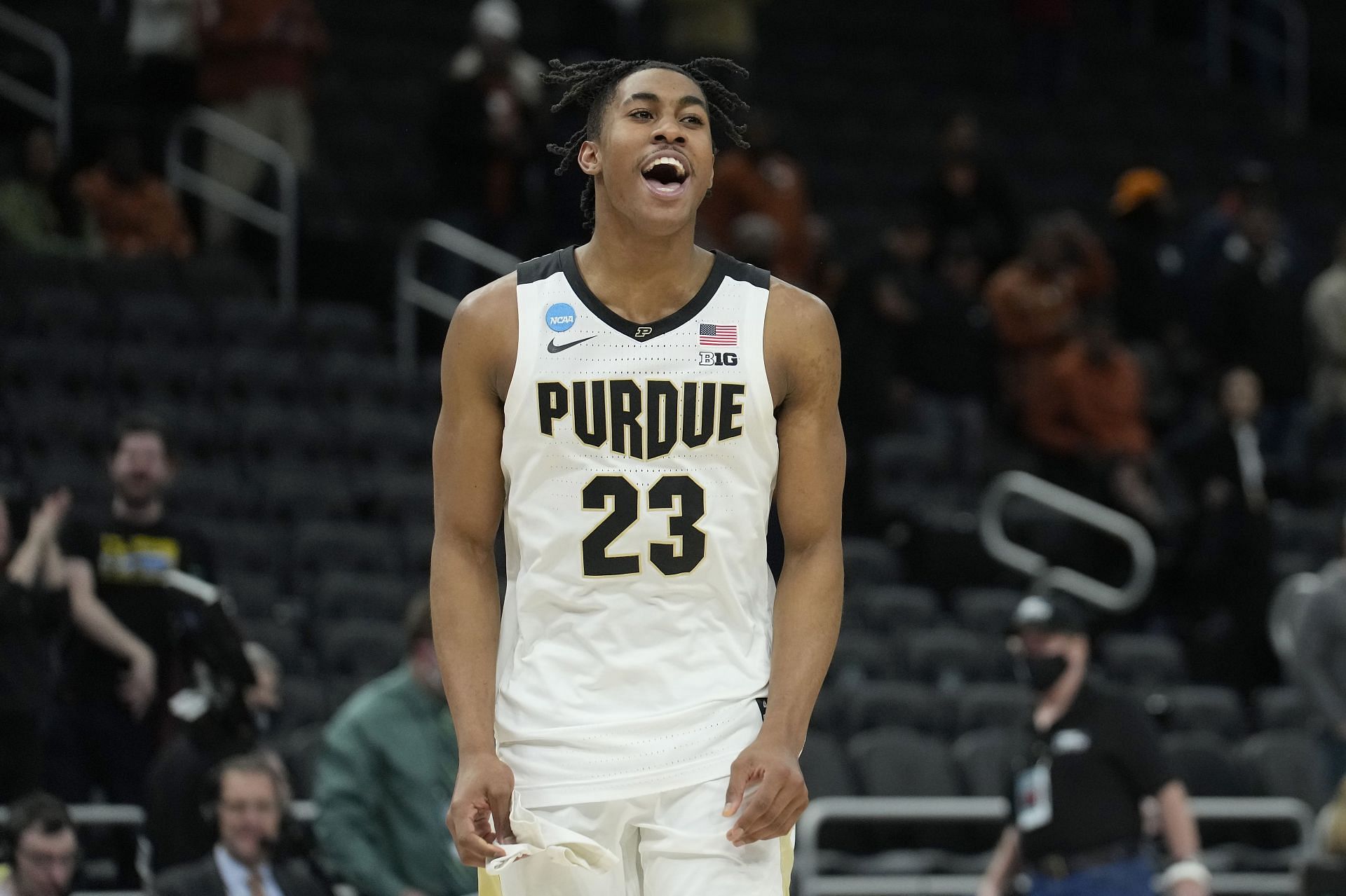 Purdue star guard Jaden Ivey has been a popular projection to the Sacramento Kings