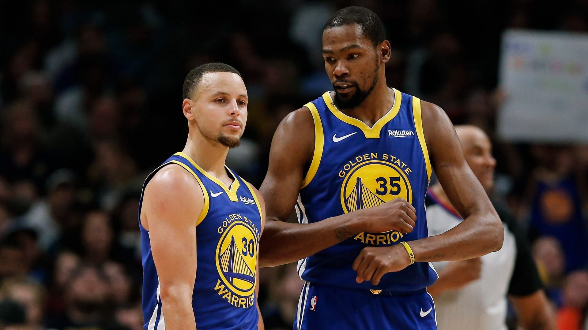 Kevin Durant is not walking through the NBA Finals door to help Steph Curry and the Golden State Warriors. [Photo: USA Today]