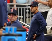 "Just ran into Red Sox manager Alex Cora, who was proudly wearing a Celtics hat" - Boston Red Sox skipper spotted wearing a Boston Celtics hat ahead of the NBA Finals Game 1