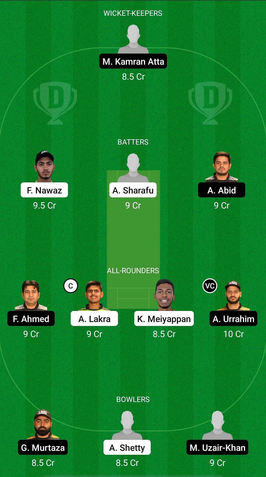 EMB vs ABD Dream11 Prediction - Emirates D20