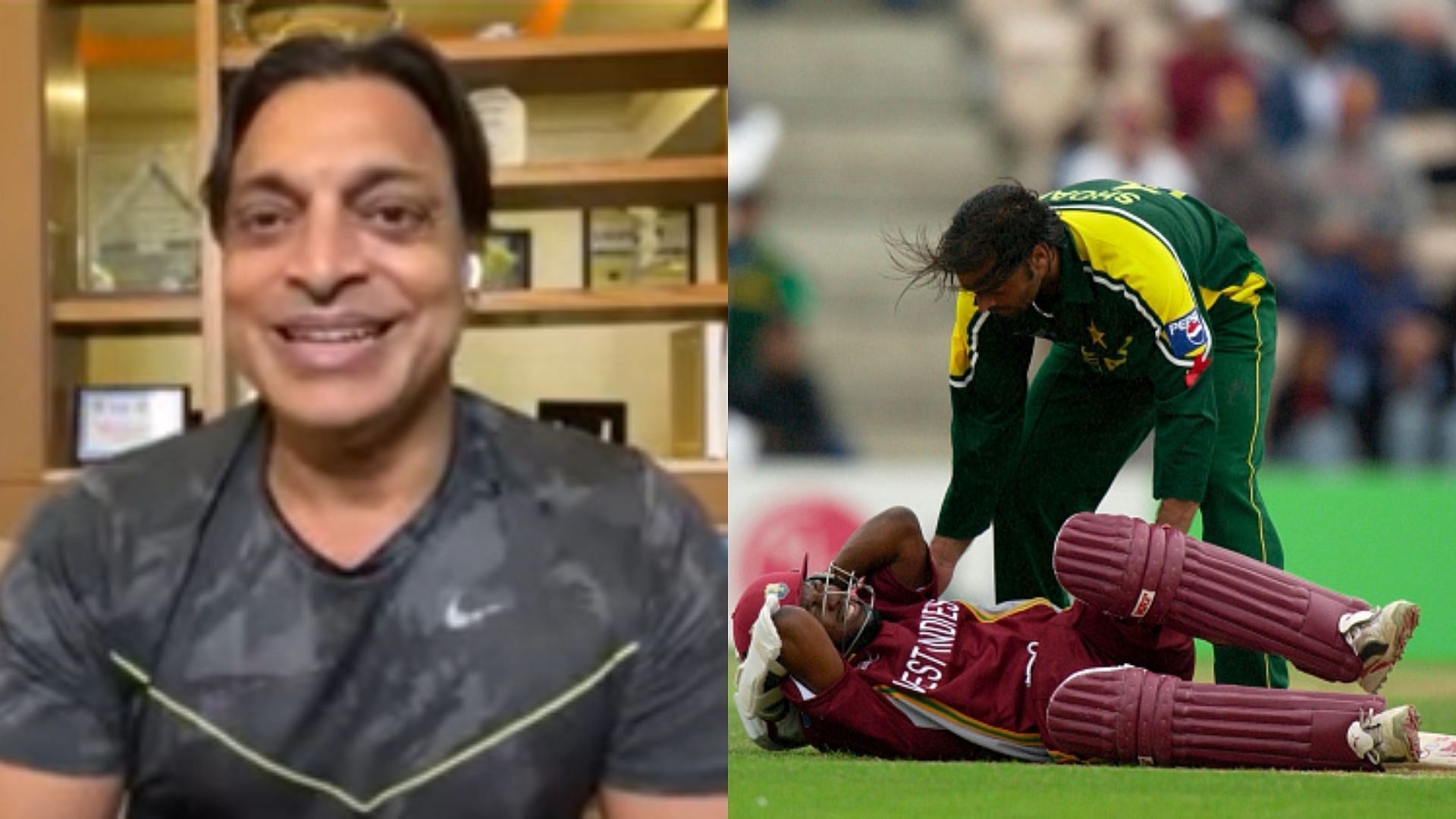 Shoaib Akhtar explained why he loved bowling bouncers consistently. (P.C.:Twitter)