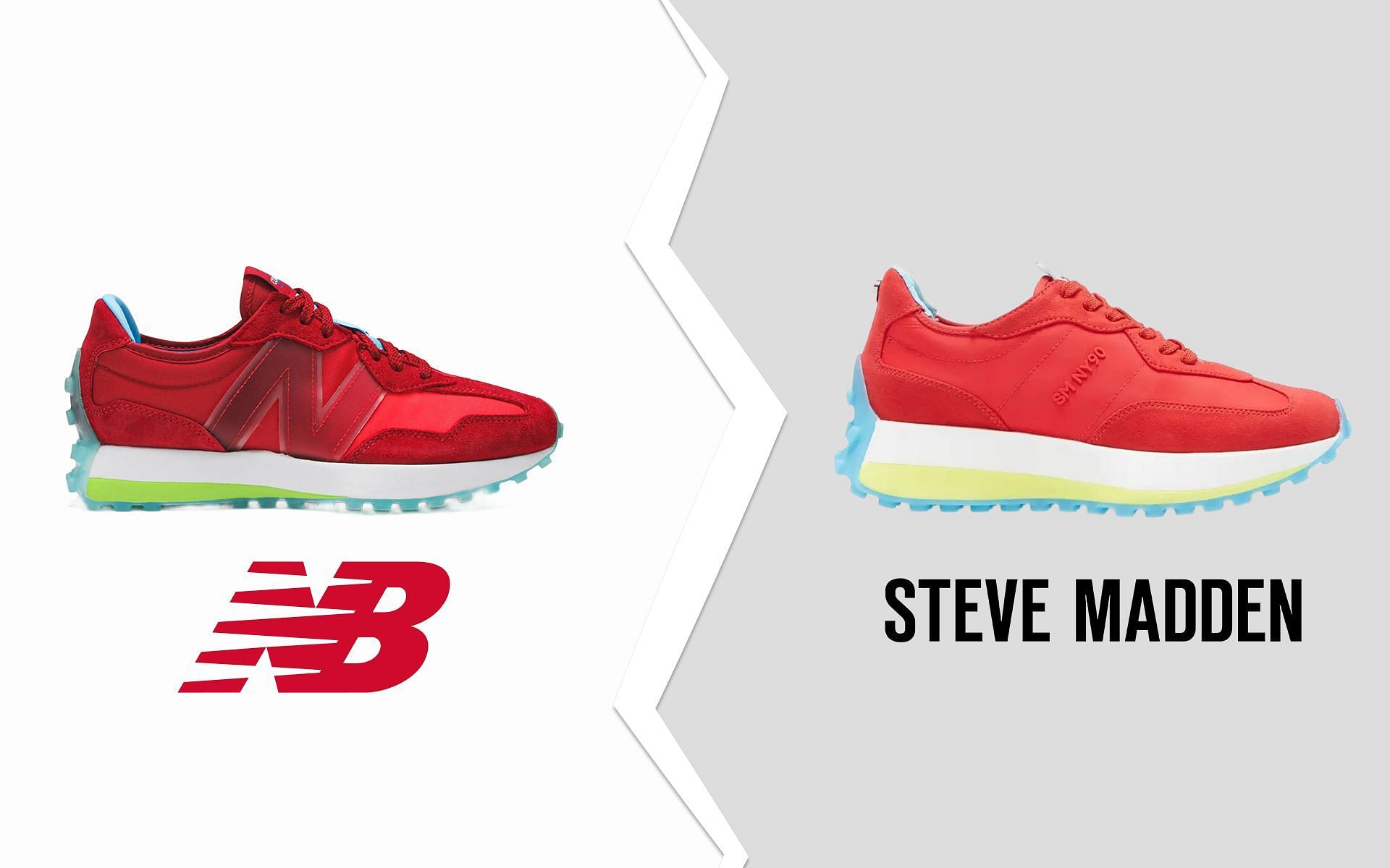 Steven Madden v/s New Balance in a lawsuit battle (Image via Sportskeeda)