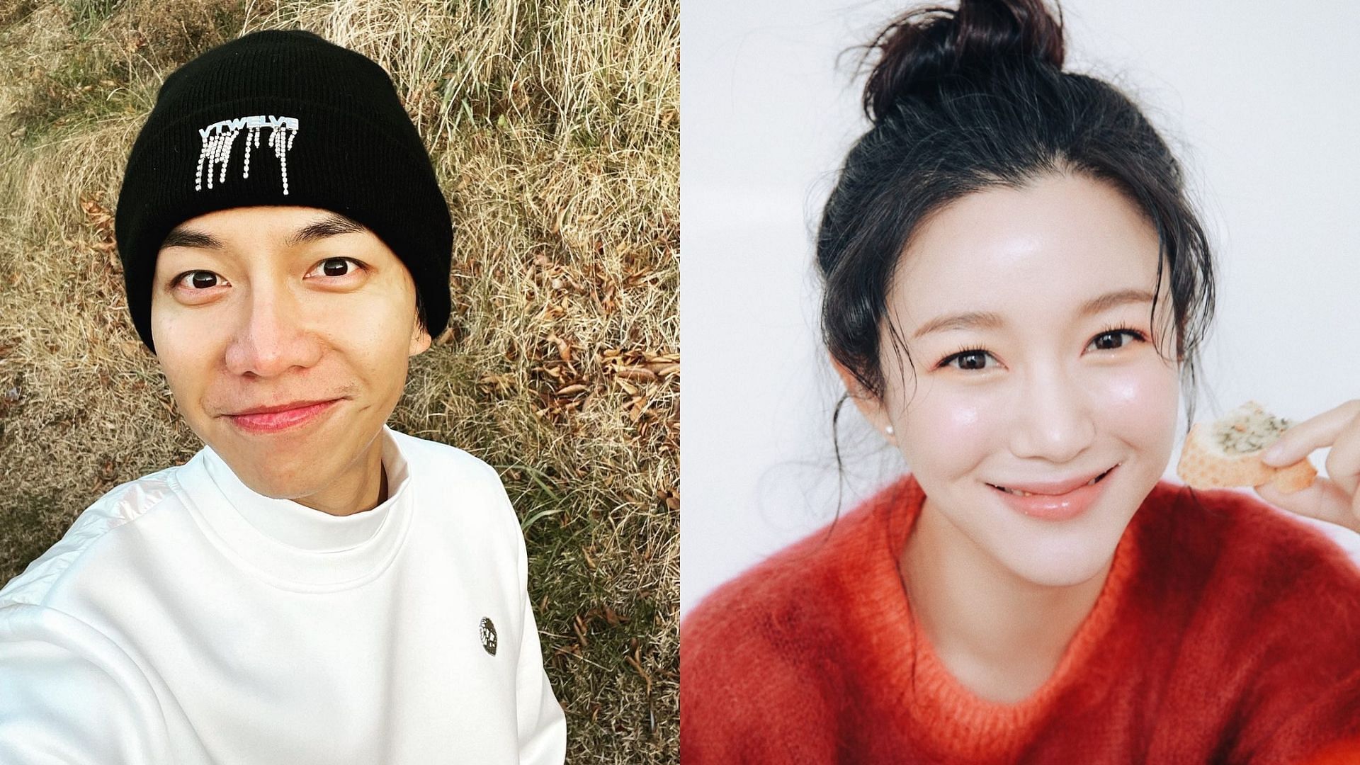 Lee Seung-gi and Lee Da-in are reportedly dating (Image via Instagram)