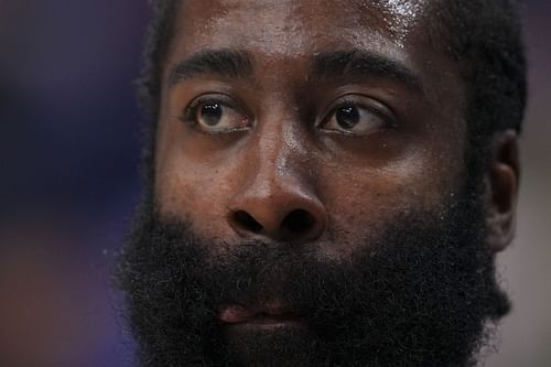 Philadelphia 76ers superstar James Harden against the Miami Heta