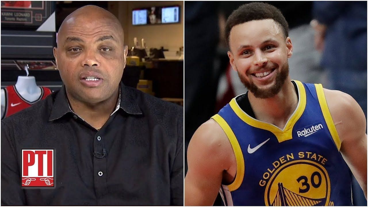 Charles Barkley moves Steph Curry past good friend Isiah Thomas on his list of all-time great players. [Photo: YouTube]