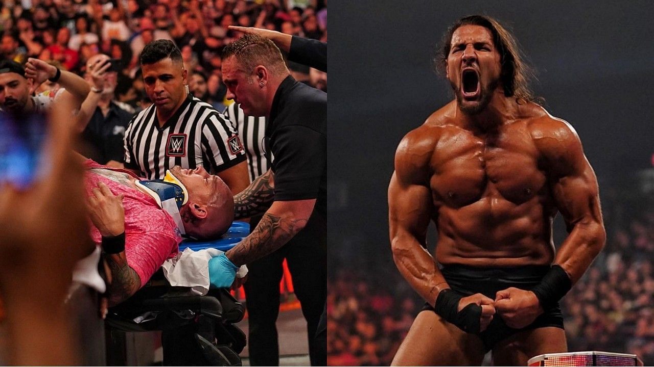WWE सुपरस्टार्स हैप्पी कॉर्बिन और मैडकैप मॉस
