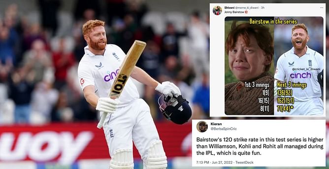 "This is not someone's IPL season or ODI series" - Twiteratti react as Jonny Bairstow's blazing knock guides ENG to a 3-0 win vs NZ