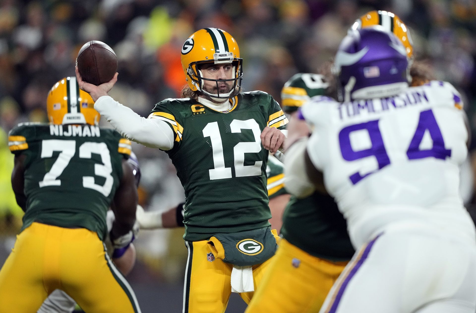 Minnesota Vikings v Green Bay Packers.