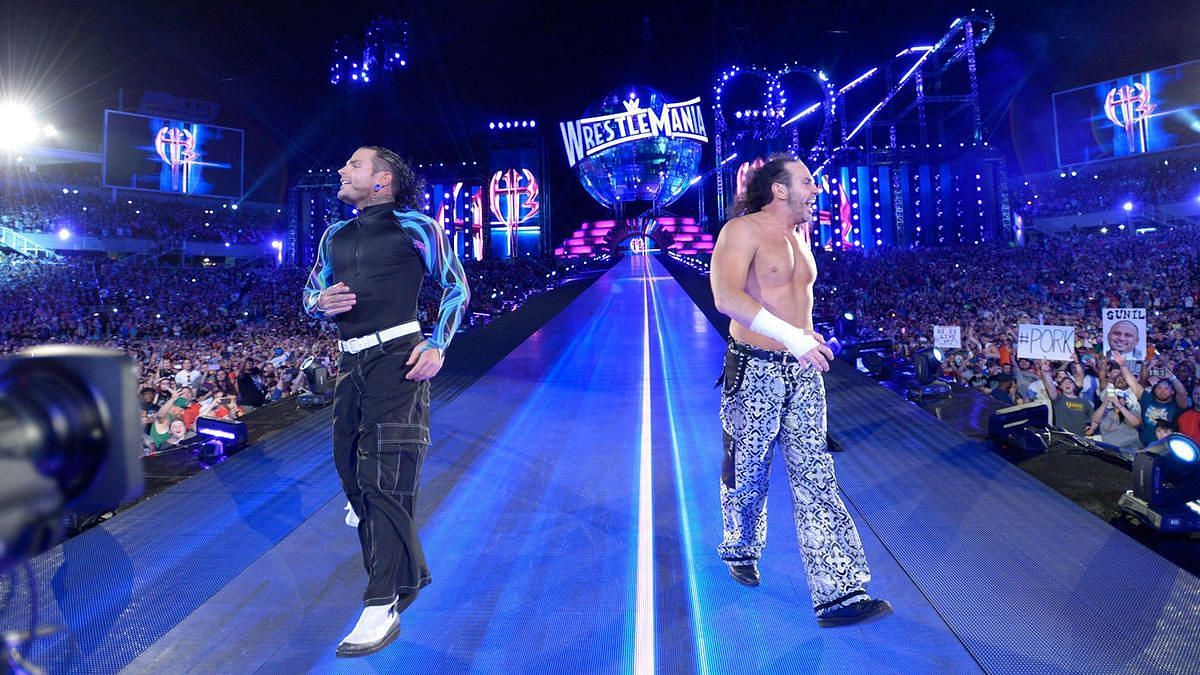 The Hardy Boyz at WrestleMania 33