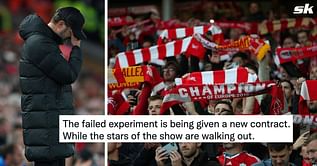 "Get rid, average player", "Focus on Salah" - Liverpool fans fume as 'inconsistent' 27-year-old edges closer to signing contract extension