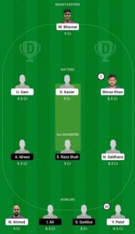 IND-XI vs PAK-XI Dream11 Fantasy Suggestion #2